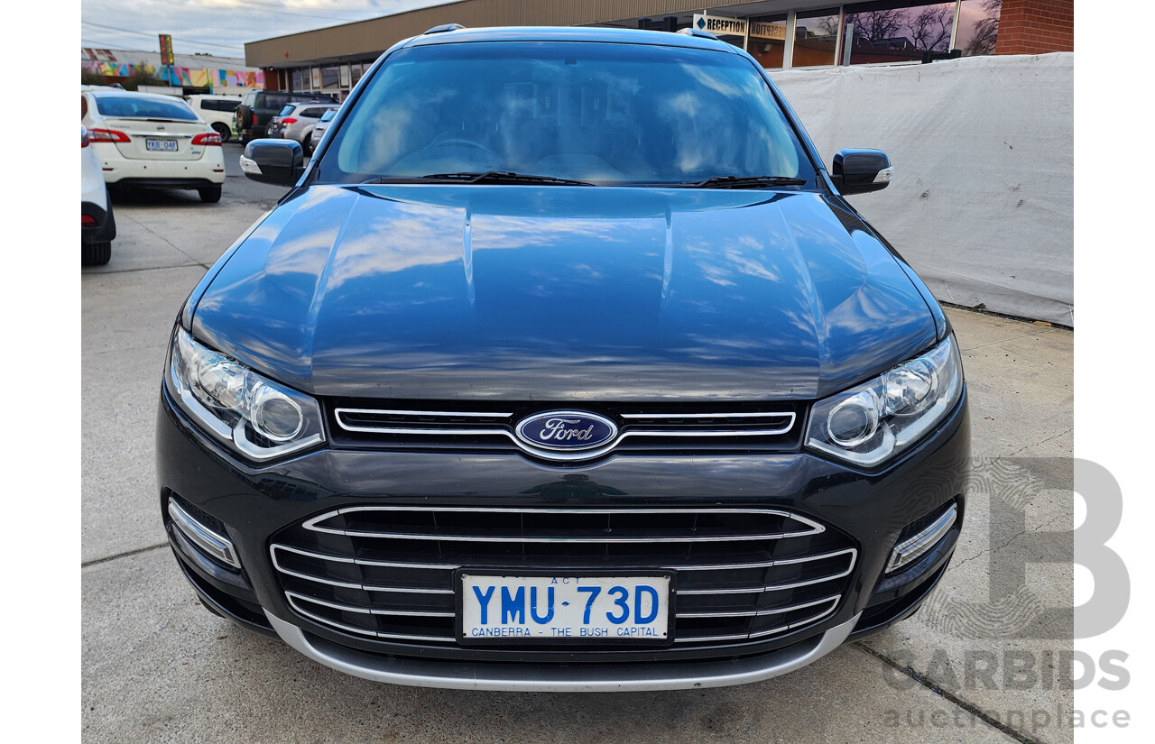 6/2013 Ford Territory Titanium (4x4) SZ 4d Wagon Grey 2.7L