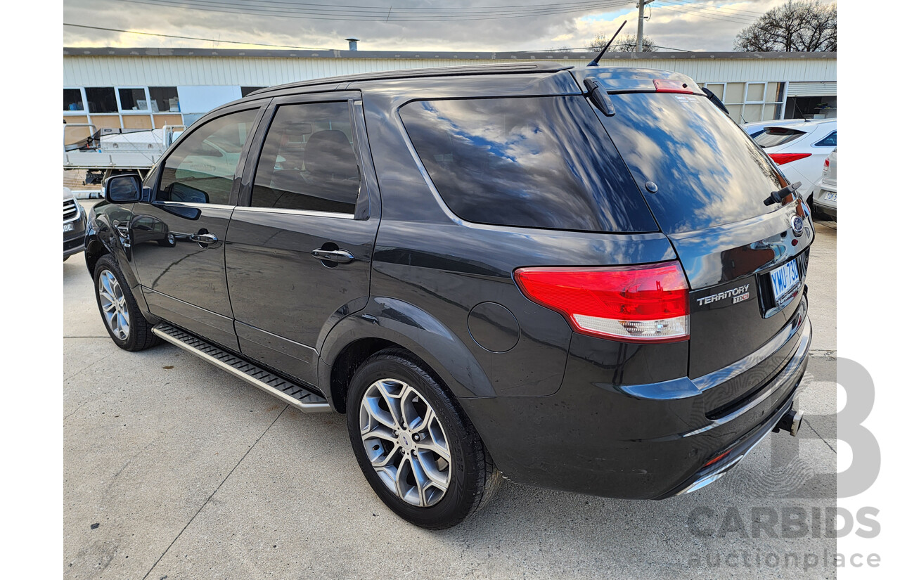 6/2013 Ford Territory Titanium (4x4) SZ 4d Wagon Grey 2.7L