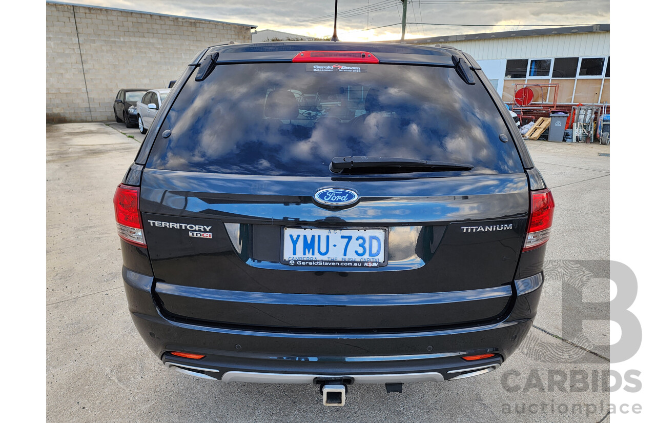 6/2013 Ford Territory Titanium (4x4) SZ 4d Wagon Grey 2.7L