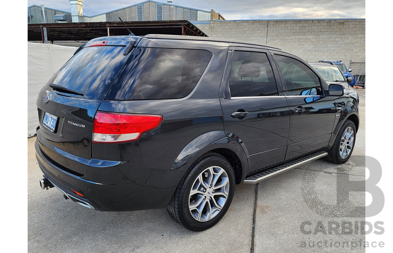6/2013 Ford Territory Titanium (4x4) SZ 4d Wagon Grey 2.7L