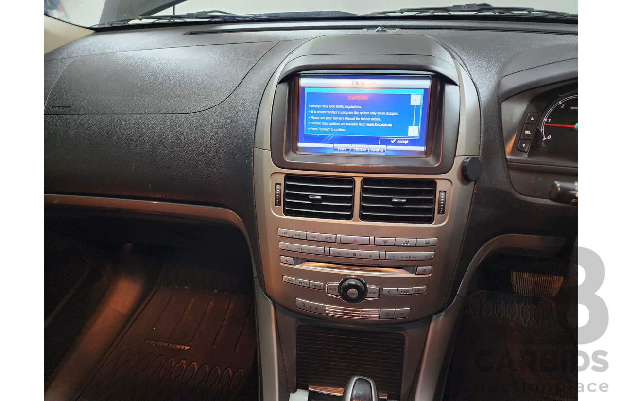 6/2013 Ford Territory Titanium (4x4) SZ 4d Wagon Grey 2.7L