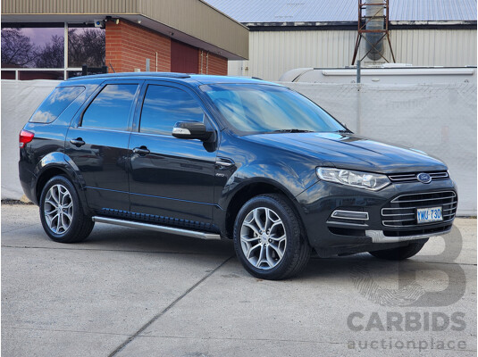 6/2013 Ford Territory Titanium (4x4) SZ 4d Wagon Grey 2.7L