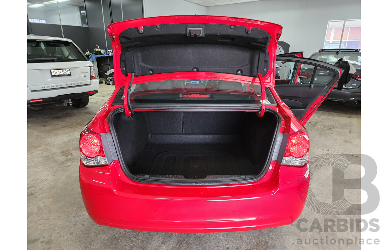 5/2015 Holden Cruze Equipe JH MY15 4d Sedan Red 1.8L