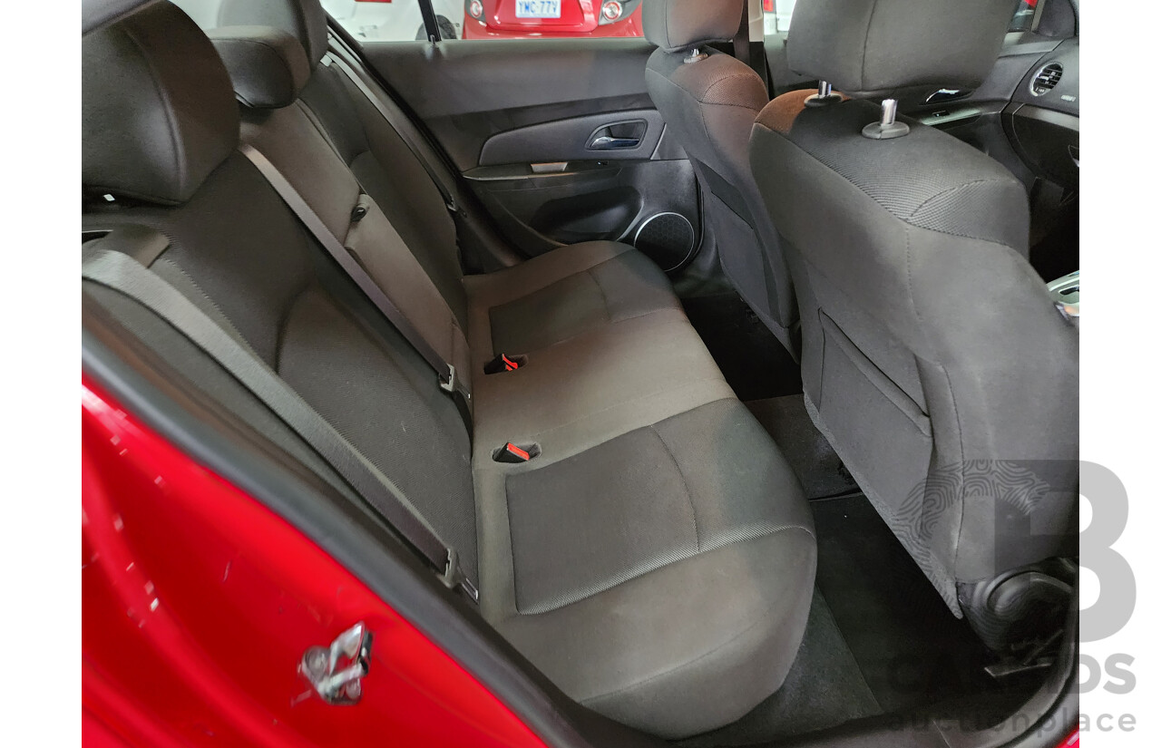 5/2015 Holden Cruze Equipe JH MY15 4d Sedan Red 1.8L