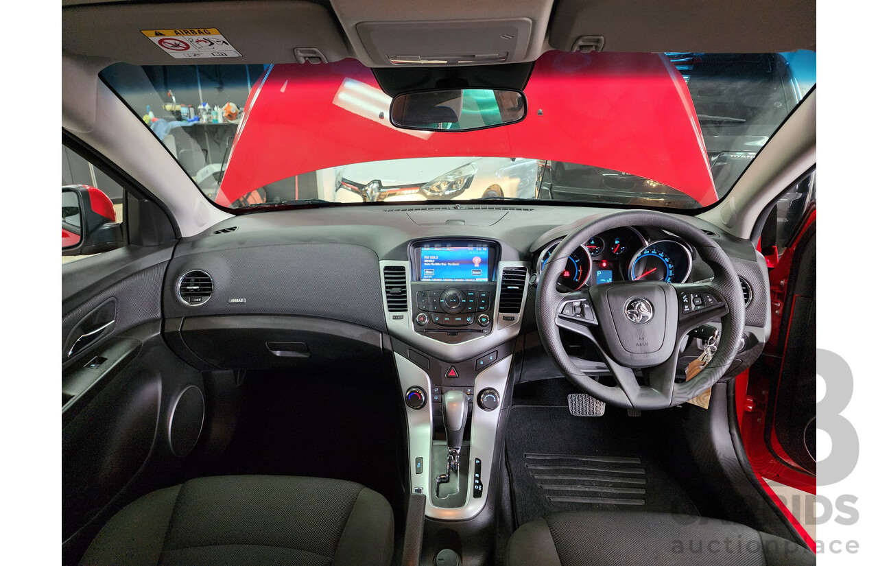 5/2015 Holden Cruze Equipe JH MY15 4d Sedan Red 1.8L