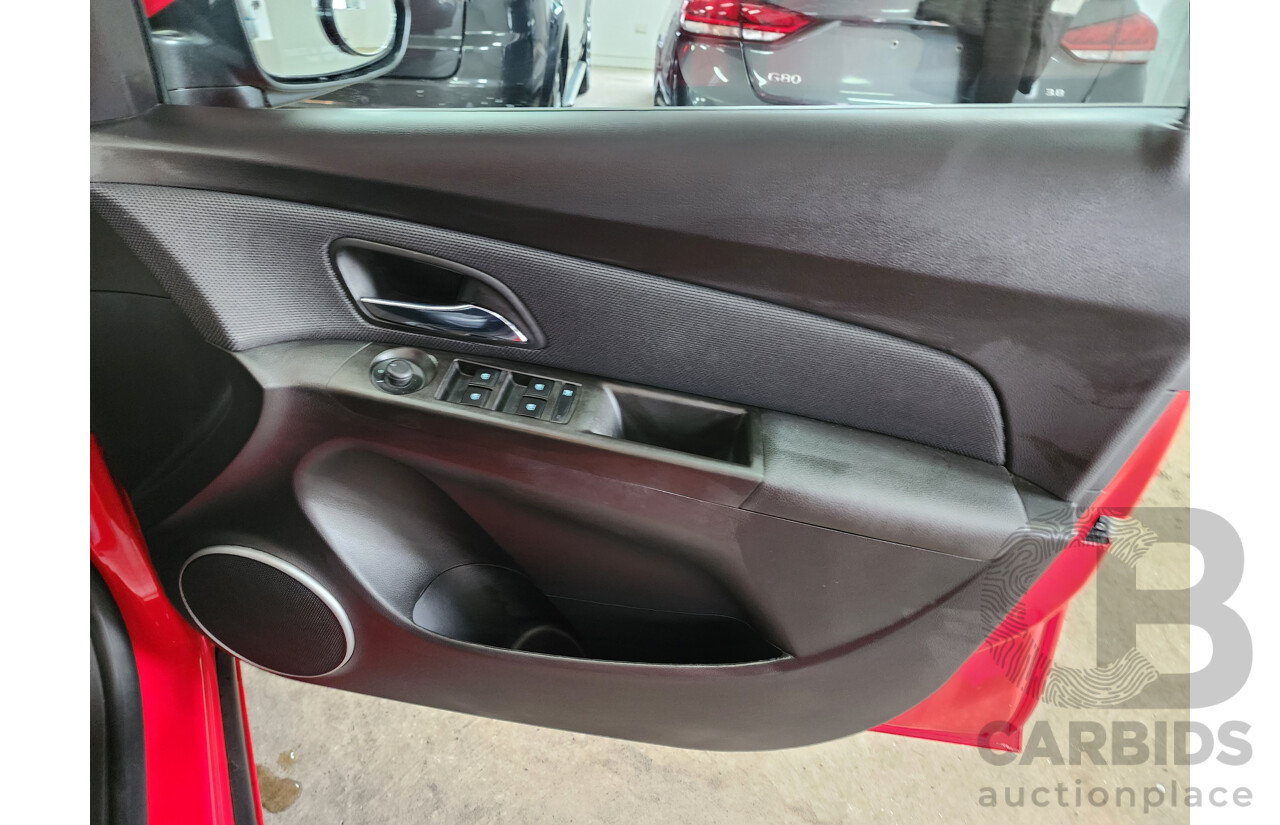 5/2015 Holden Cruze Equipe JH MY15 4d Sedan Red 1.8L