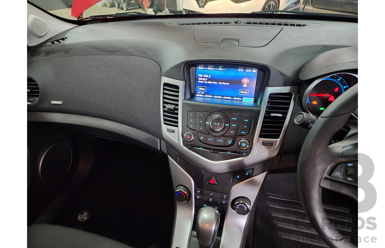 5/2015 Holden Cruze Equipe JH MY15 4d Sedan Red 1.8L