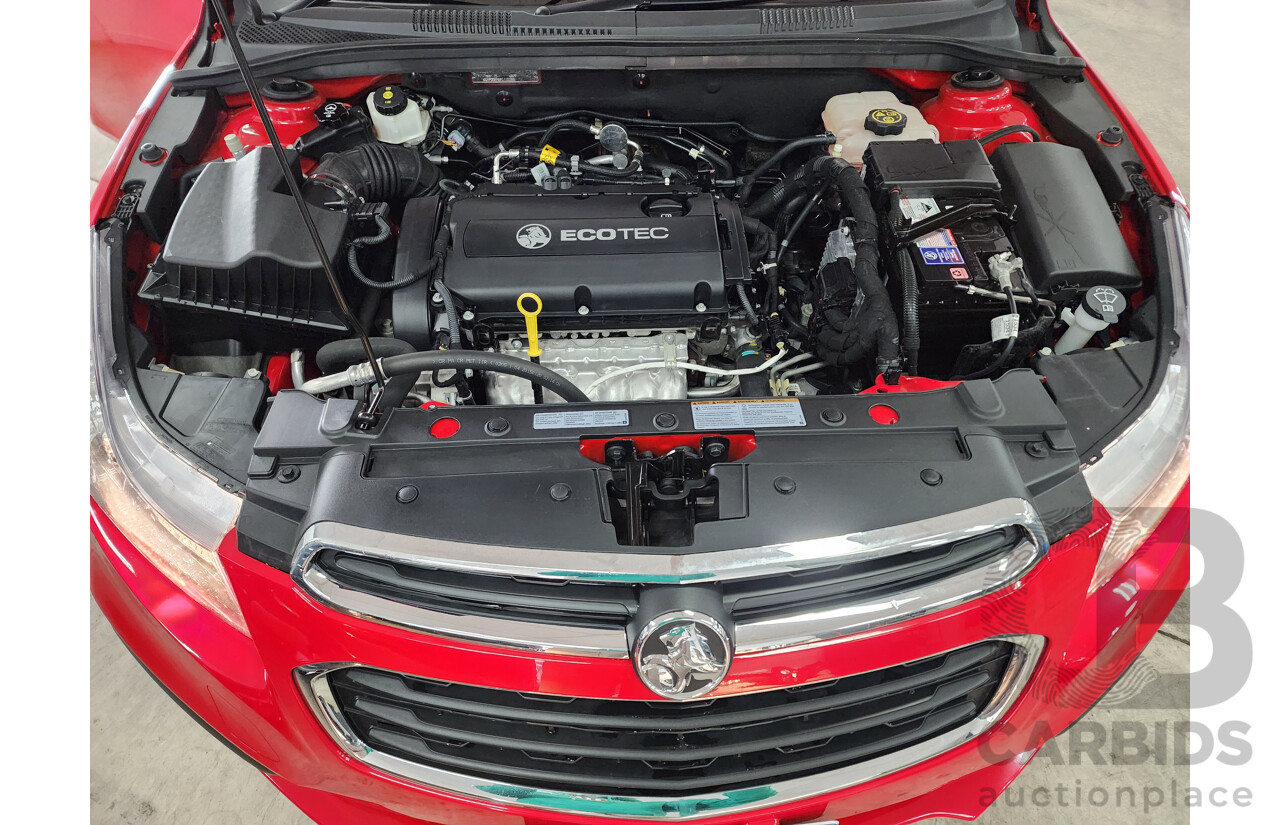 5/2015 Holden Cruze Equipe JH MY15 4d Sedan Red 1.8L