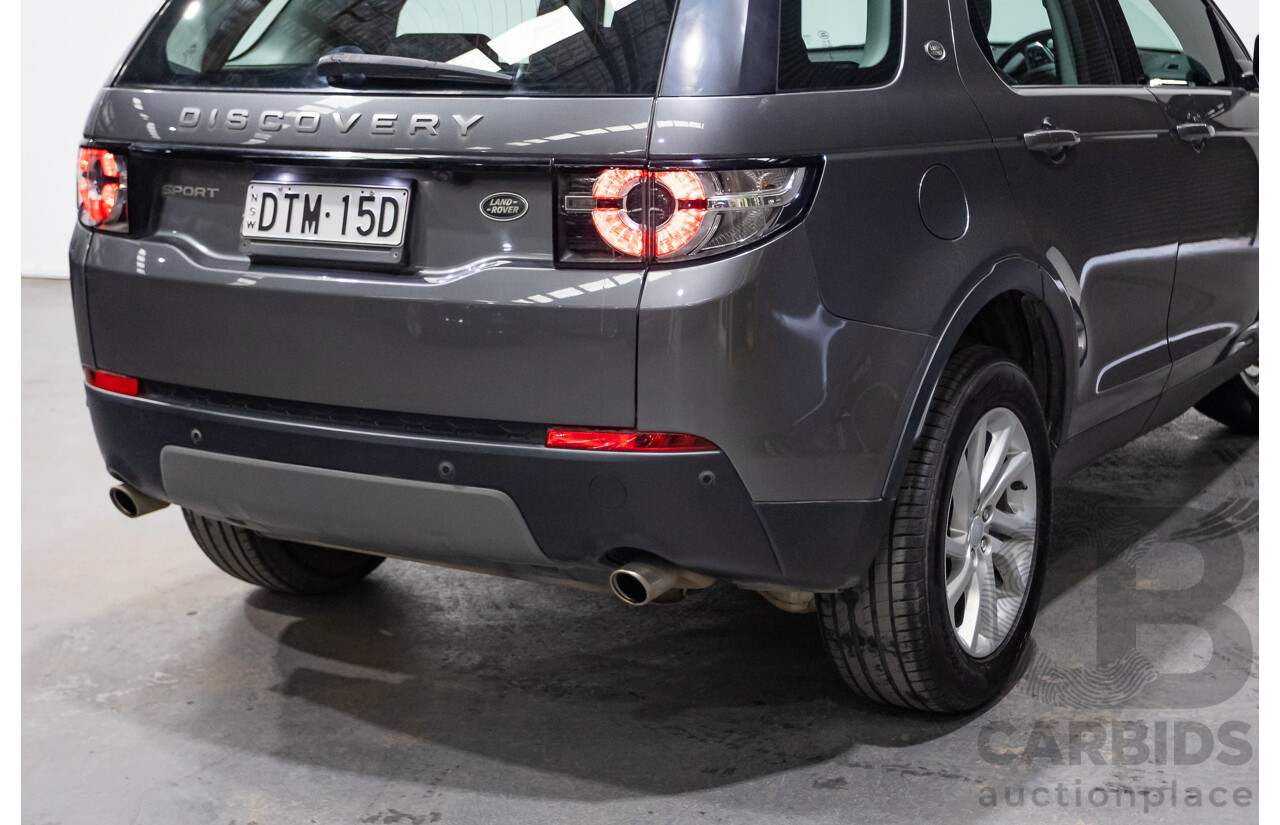 12/2017 Land Rover Discovery Sport TD4 SE (AWD) L550 MY18 4D Wagon Grey Turbo Diesel 2.0L