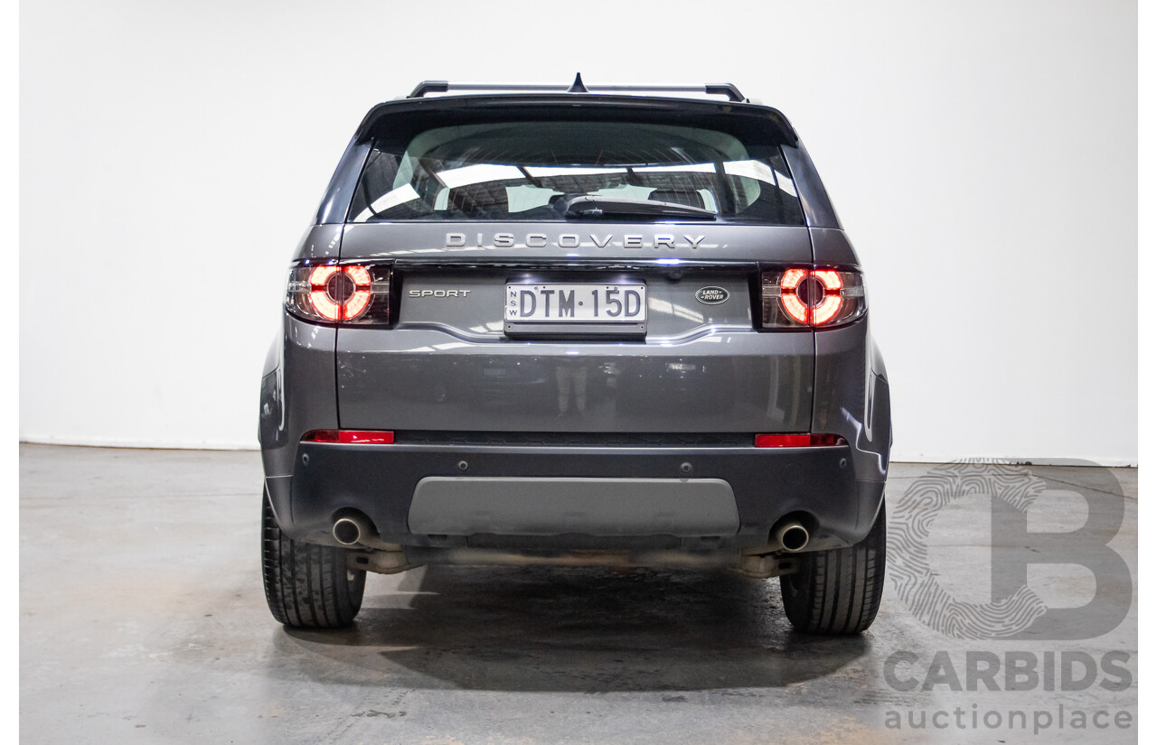 12/2017 Land Rover Discovery Sport TD4 SE (AWD) L550 MY18 4D Wagon Grey Turbo Diesel 2.0L