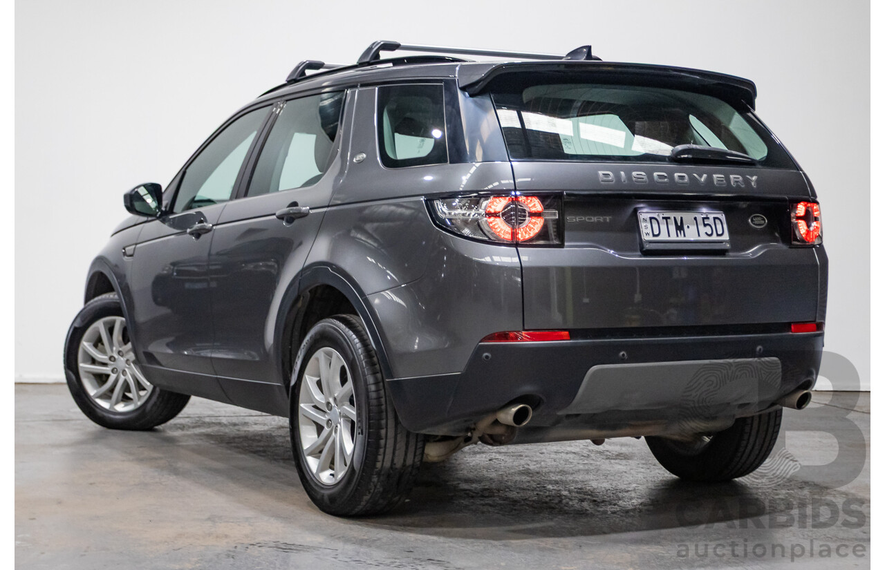 12/2017 Land Rover Discovery Sport TD4 SE (AWD) L550 MY18 4D Wagon Grey Turbo Diesel 2.0L