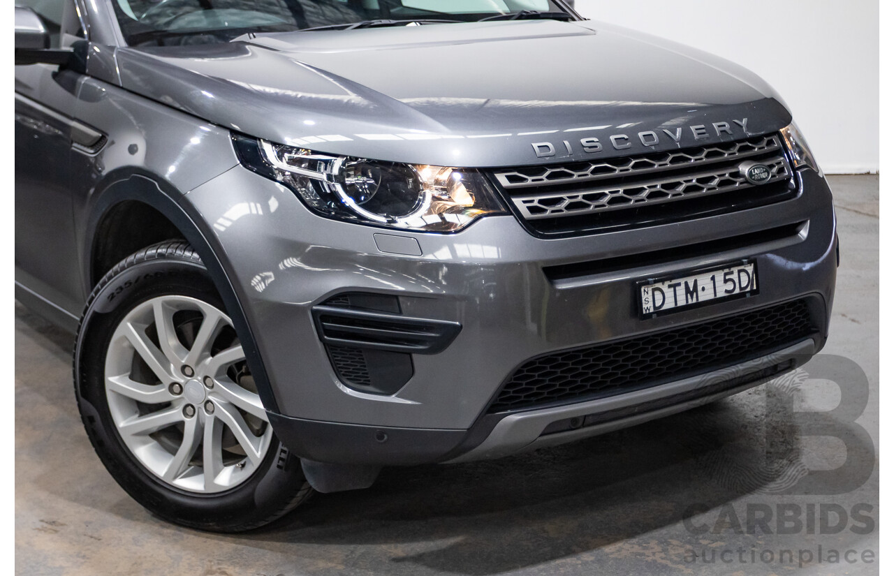 12/2017 Land Rover Discovery Sport TD4 SE (AWD) L550 MY18 4D Wagon Grey Turbo Diesel 2.0L