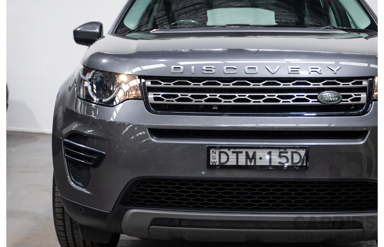12/2017 Land Rover Discovery Sport TD4 SE (AWD) L550 MY18 4D Wagon Grey Turbo Diesel 2.0L