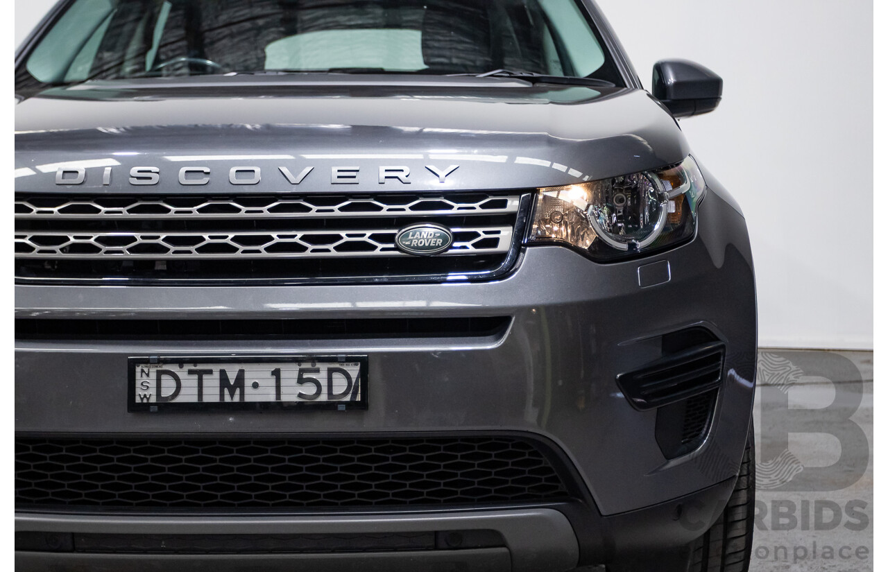 12/2017 Land Rover Discovery Sport TD4 SE (AWD) L550 MY18 4D Wagon Grey Turbo Diesel 2.0L
