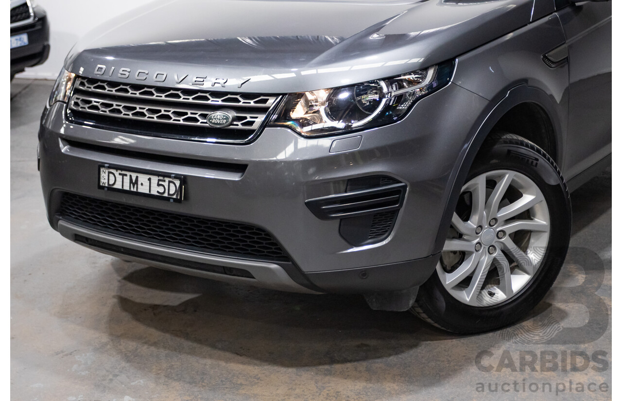 12/2017 Land Rover Discovery Sport TD4 SE (AWD) L550 MY18 4D Wagon Grey Turbo Diesel 2.0L