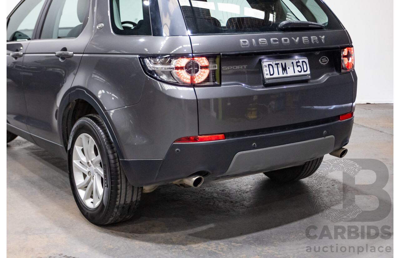 12/2017 Land Rover Discovery Sport TD4 SE (AWD) L550 MY18 4D Wagon Grey Turbo Diesel 2.0L