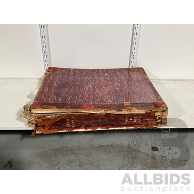 Hard Cover Bound Sydney Morning Herald Newspaper Archive September to October 1937