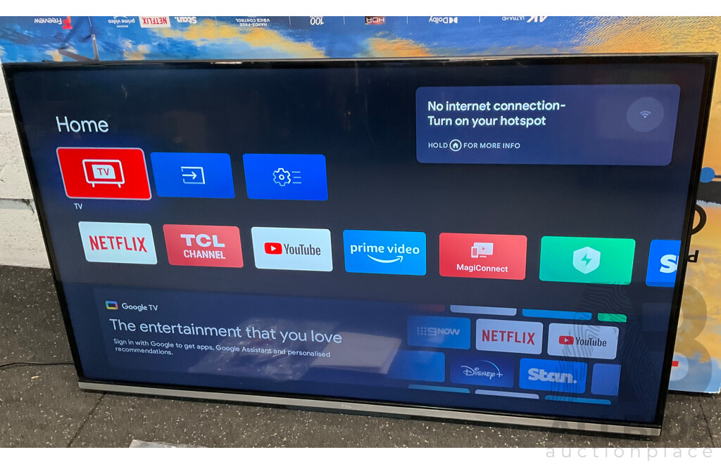 TCL QUHD Google TV (43P725)