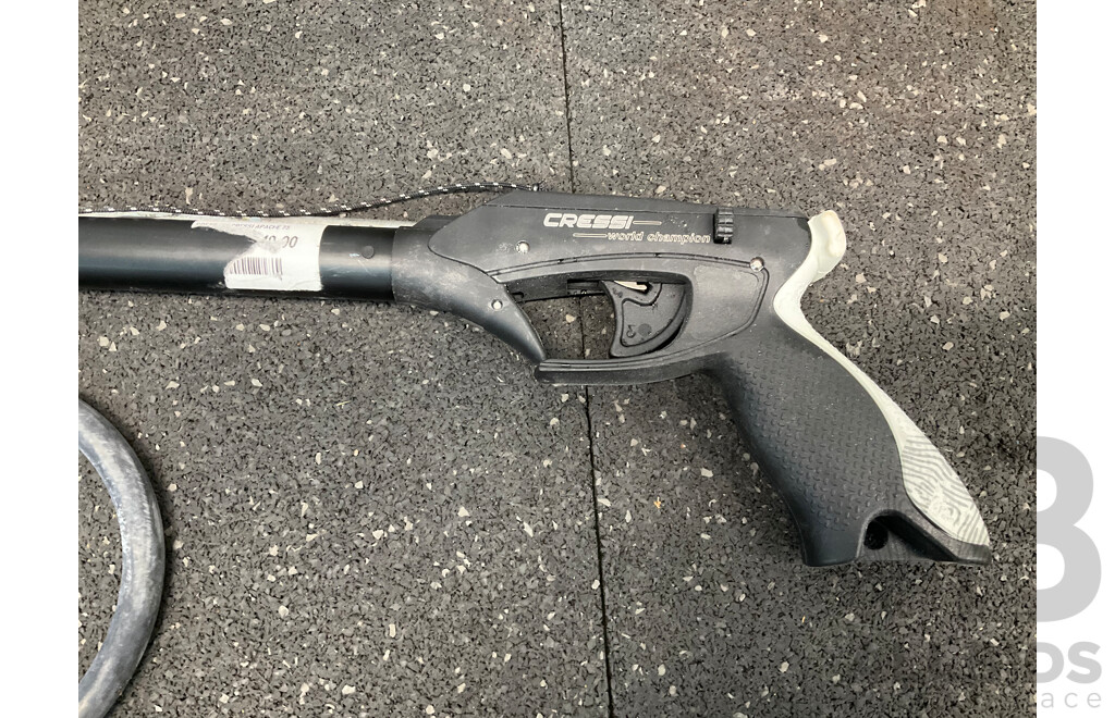 MICRO Scooter and CRESSI Speargun - Lot of 2