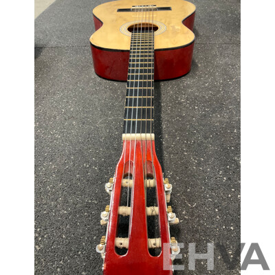 BURSWOOD Quitar (JC-36FP) with Carry Case
