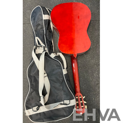 BURSWOOD Quitar (JC-36FP) with Carry Case