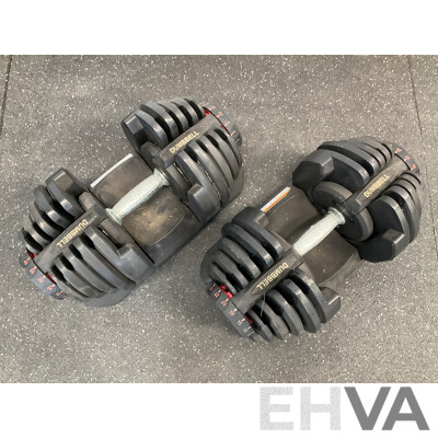 80kg Adjustable DUMBBELL Set (2x40kg) - ORP $489.99