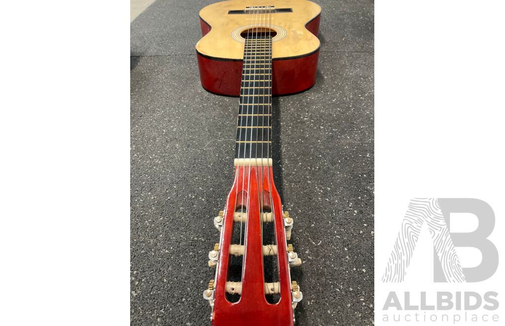 BURSWOOD Quitar (JC-36FP) with Carry Case