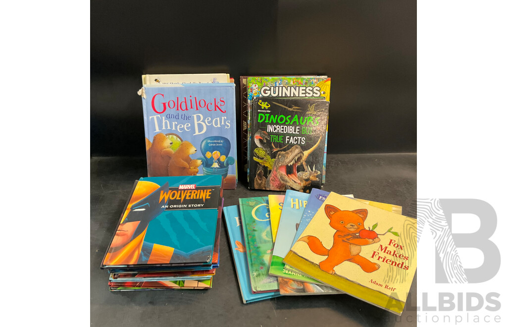 25 Kids' Stories Books Includes Marvel, Disney & More