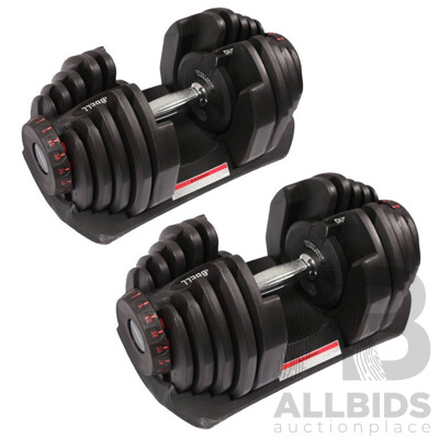 80kg Adjustable DUMBBELL Set (2x40kg) - ORP $489.99