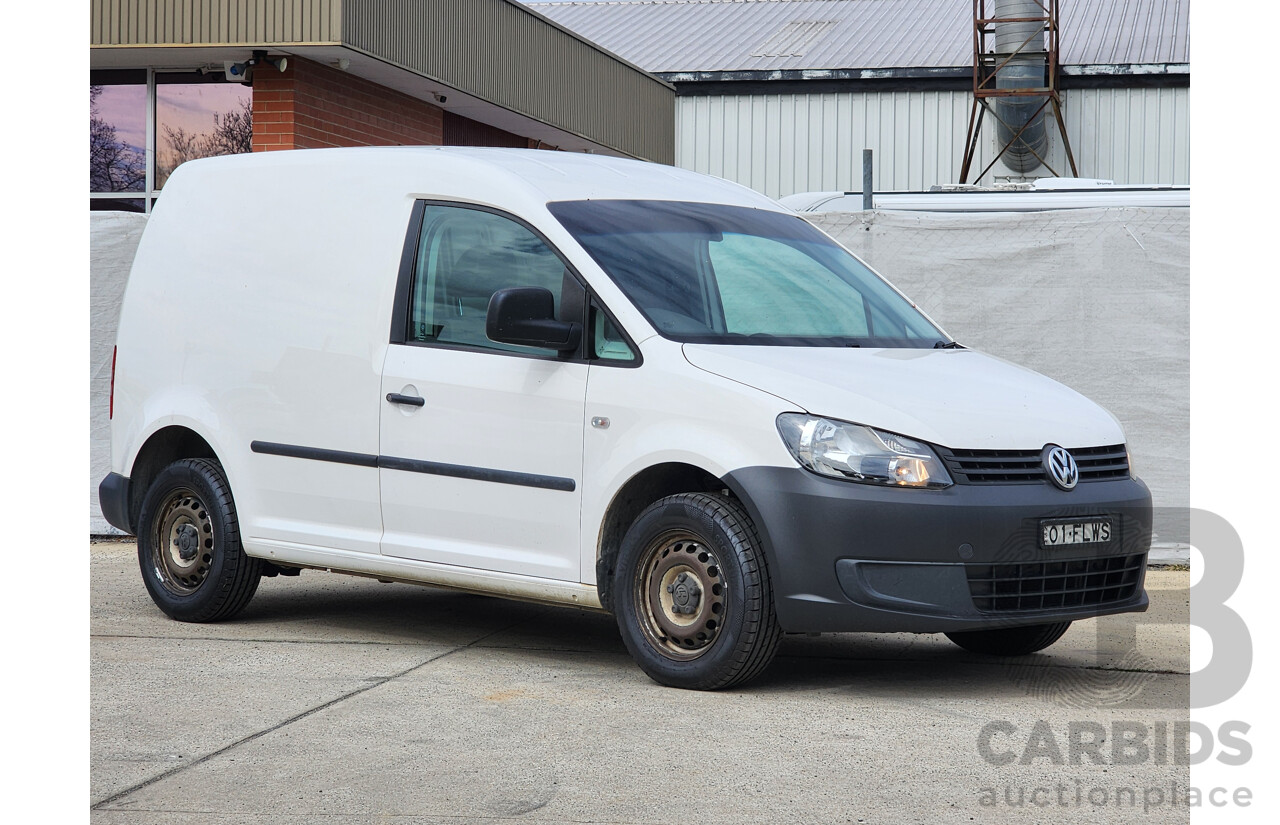 4/2015 Volkswagen Caddy Tsi160 2K MY15 3d Van White 1.2L