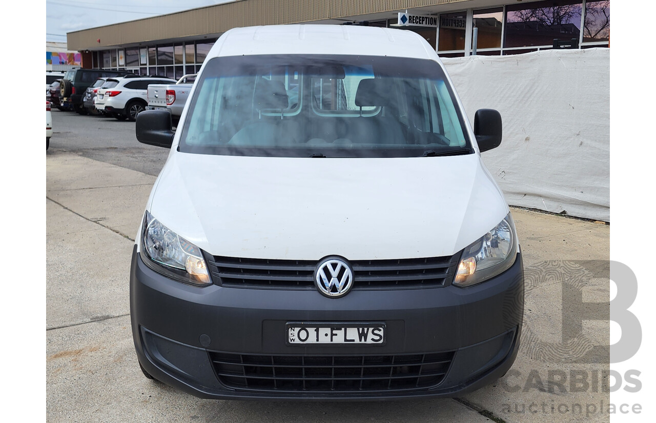 4/2015 Volkswagen Caddy Tsi160 2K MY15 3d Van White 1.2L