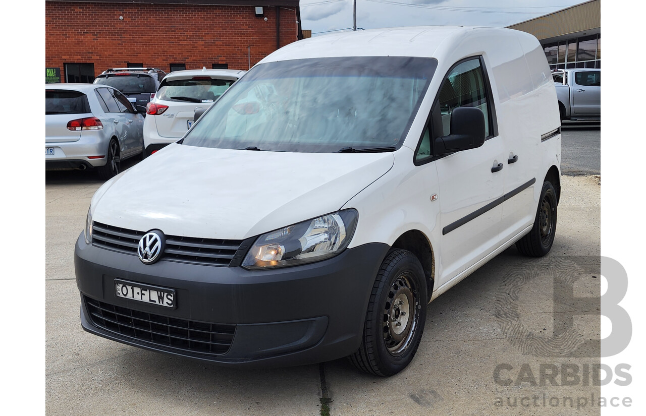 4/2015 Volkswagen Caddy Tsi160 2K MY15 3d Van White 1.2L