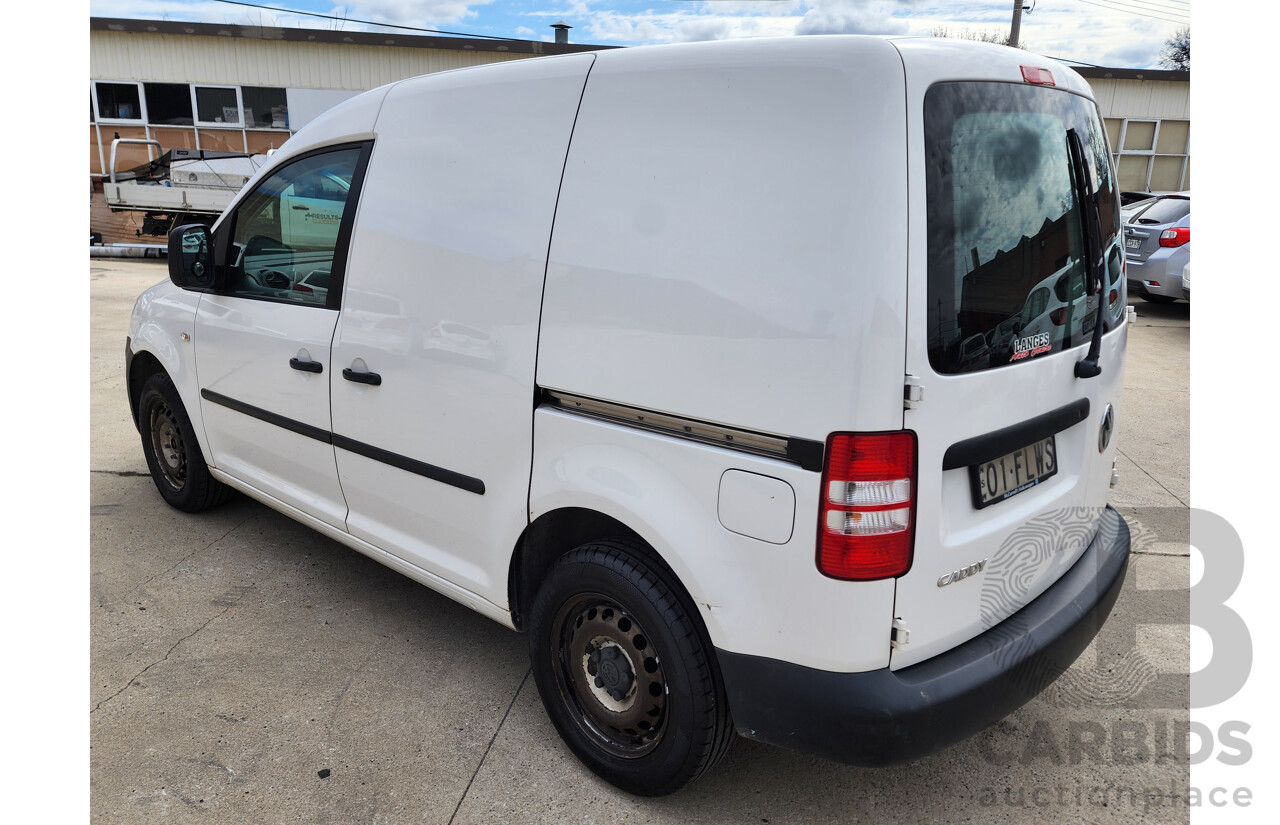 4/2015 Volkswagen Caddy Tsi160 2K MY15 3d Van White 1.2L