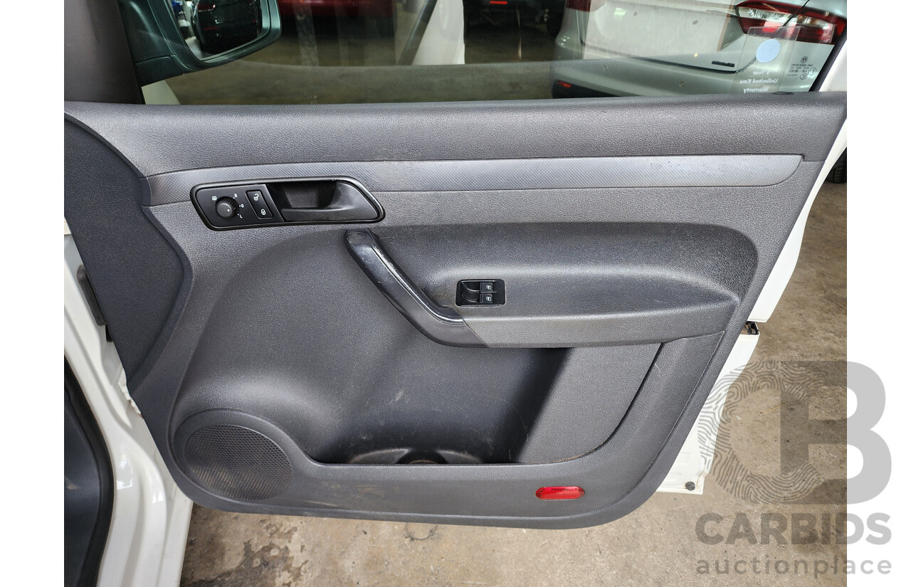 4/2015 Volkswagen Caddy Tsi160 2K MY15 3d Van White 1.2L