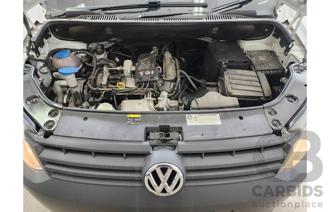 4/2015 Volkswagen Caddy Tsi160 2K MY15 3d Van White 1.2L
