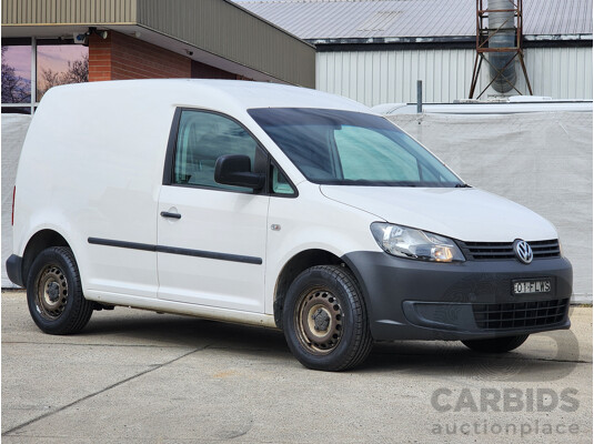 4/2015 Volkswagen Caddy Tsi160 2K MY15 3d Van White 1.2L