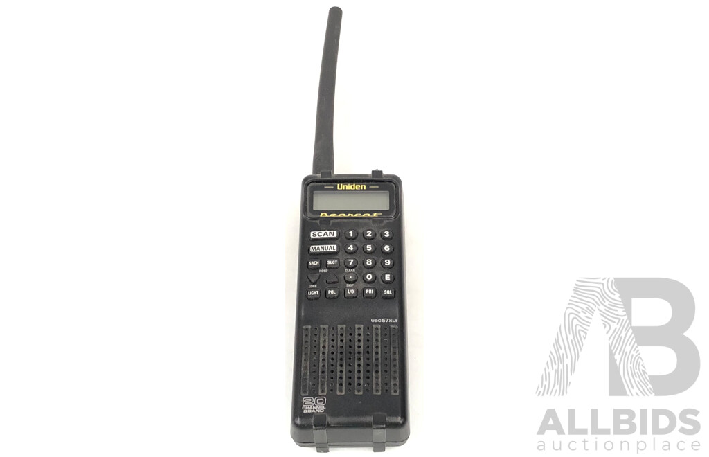 Uniden Bearcat Programmable 20 Channel Handheld Scanner