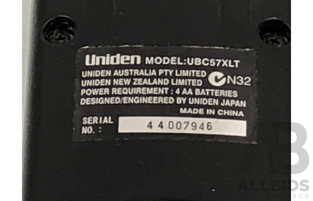 Uniden Bearcat Programmable 20 Channel Handheld Scanner