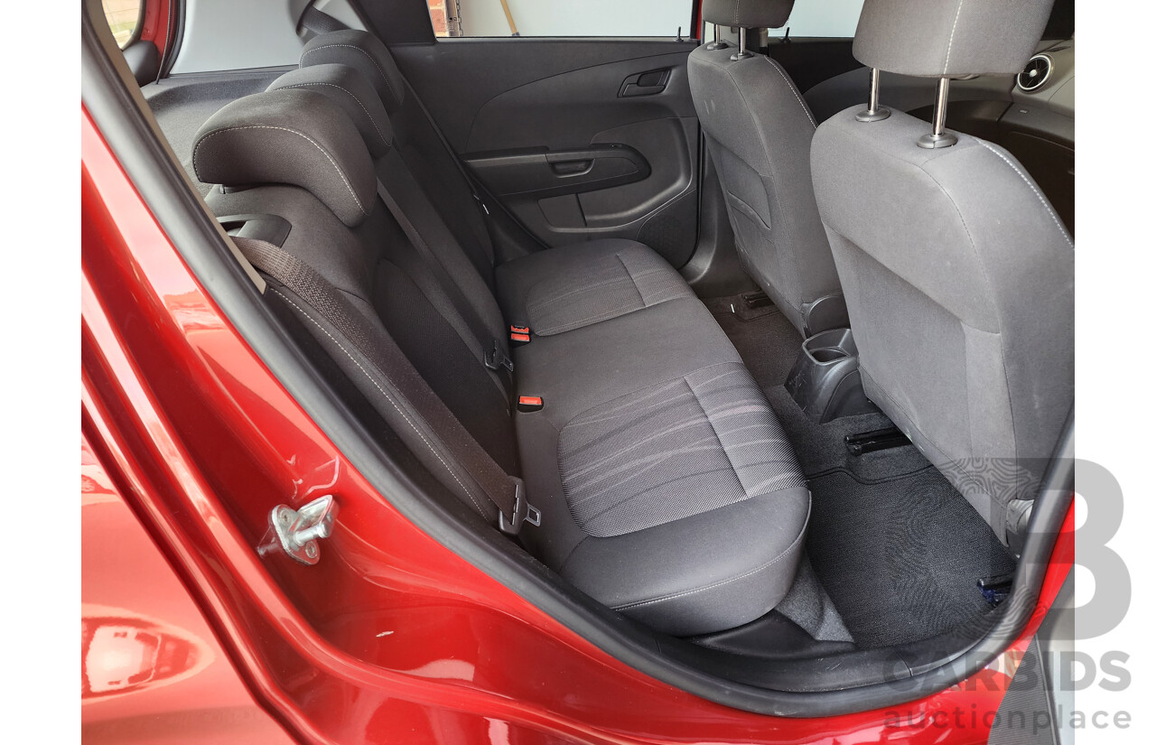 3/2012 Holden Barina  TM 5d Hatchback Red 1.6L
