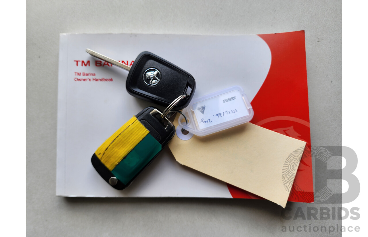 3/2012 Holden Barina  TM 5d Hatchback Red 1.6L