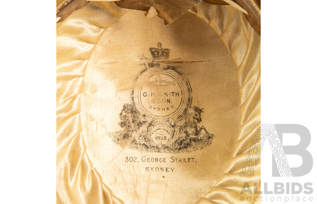 Two Antique Bowler Hats Comprising One by G H Smith & Son Sydney, Size 6 3/4 , One by G a Dunn , London, Larger Size in Vintage Christies Hats London Box