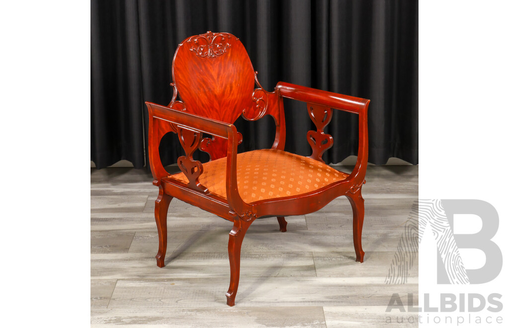 Reproduction Edwardian Parlour Chair