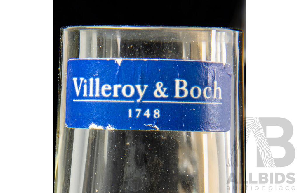 Villeroy & Boch Glass Vase in Original Box Glass Weather Predictor & Art Deco Style Perfume Bottle