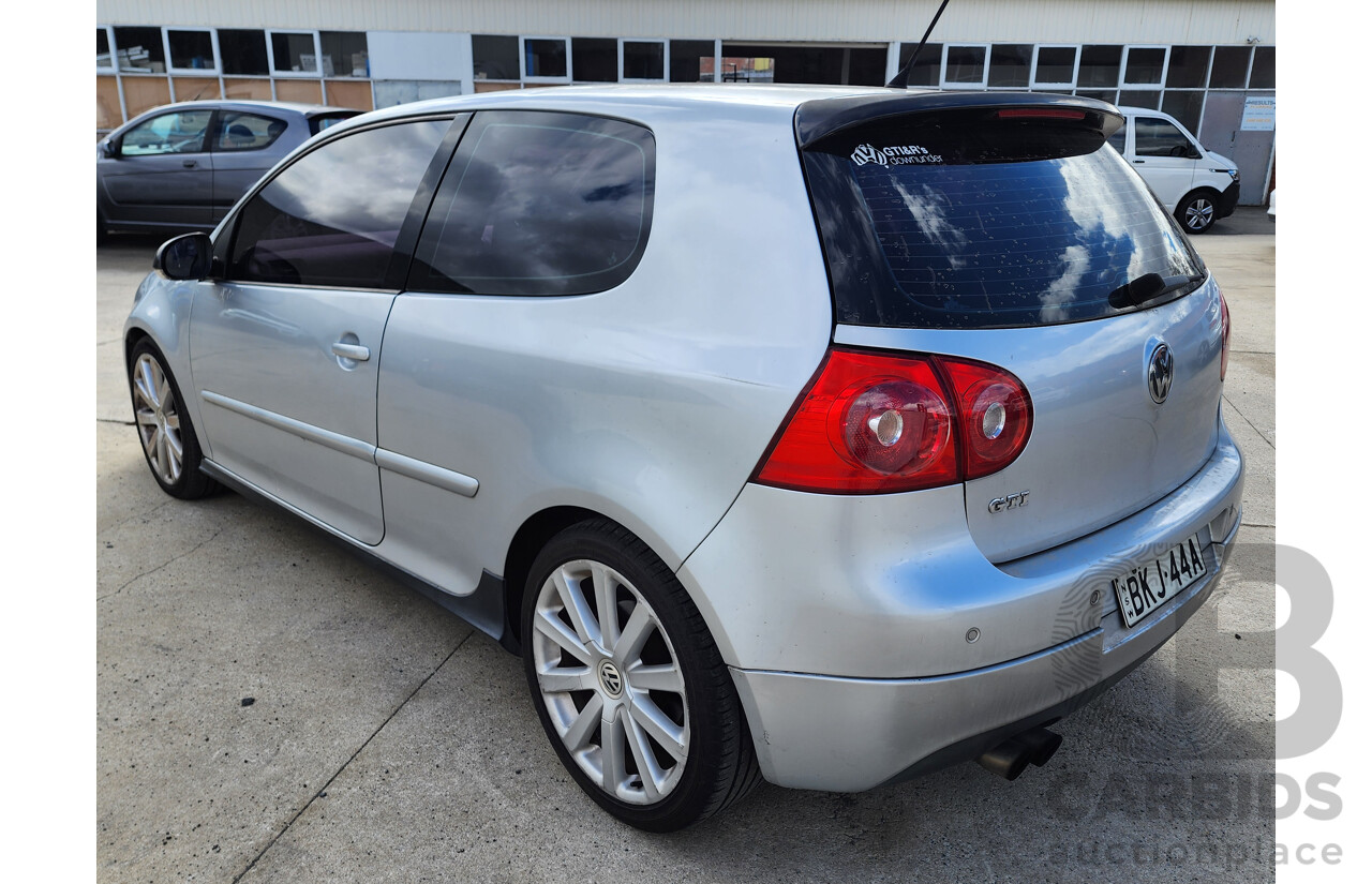 9/2008 Volkswagen Golf GTi 1K MY08 UPGRADE 3d Hatchback Silver 2.0L