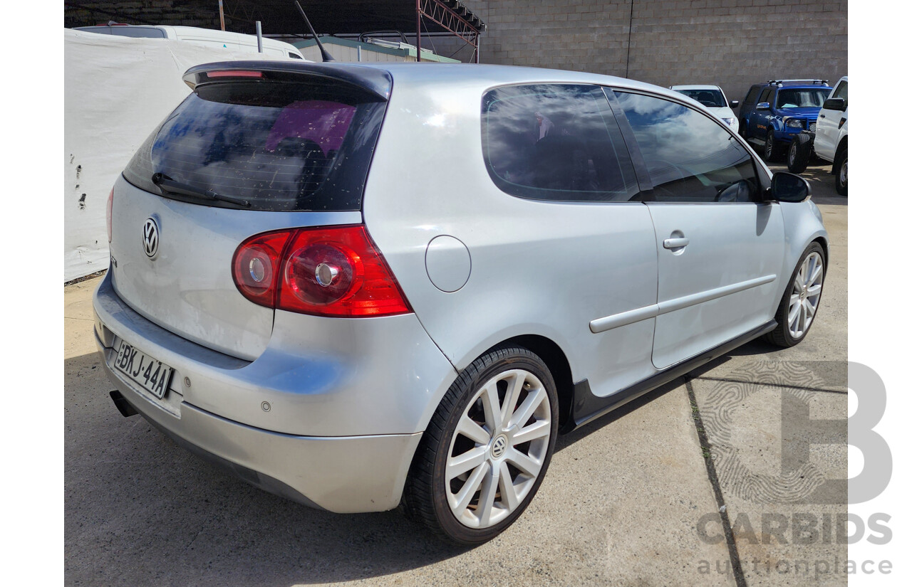 9/2008 Volkswagen Golf GTi 1K MY08 UPGRADE 3d Hatchback Silver 2.0L