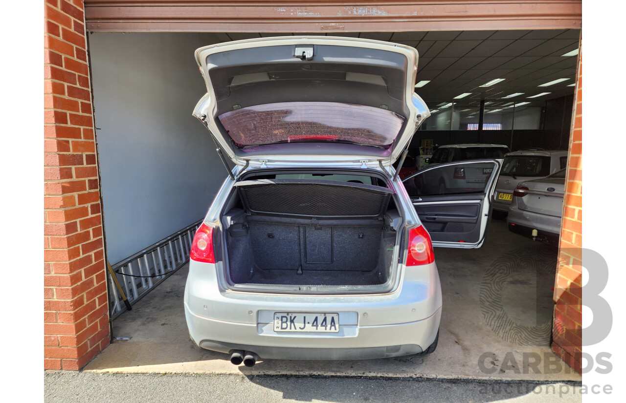 9/2008 Volkswagen Golf GTi 1K MY08 UPGRADE 3d Hatchback Silver 2.0L