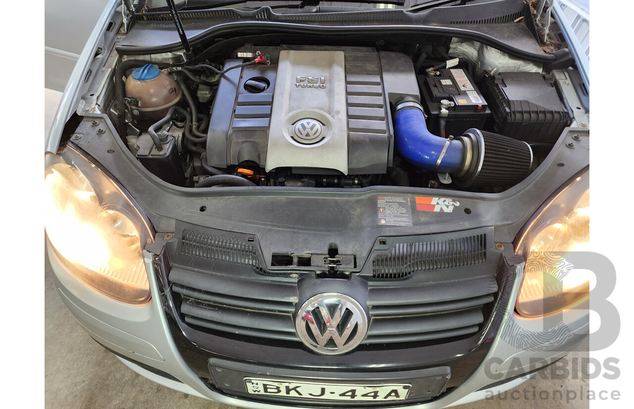 9/2008 Volkswagen Golf GTi 1K MY08 UPGRADE 3d Hatchback Silver 2.0L