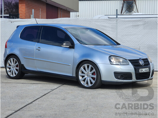 9/2008 Volkswagen Golf GTi 1K MY08 UPGRADE 3d Hatchback Silver 2.0L