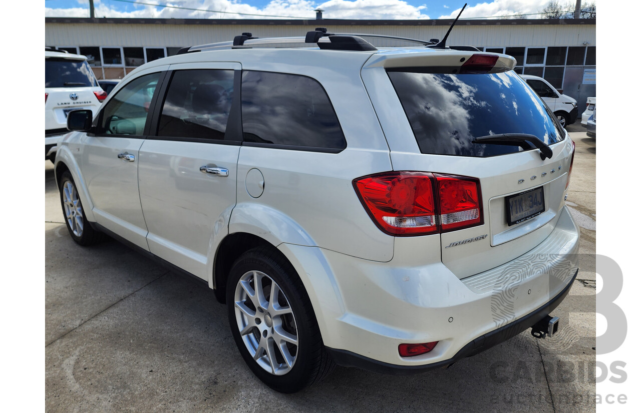11/2013 Dodge Journey R/T JC MY12 4d Wagon White 3.6L