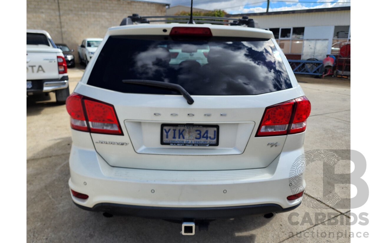 11/2013 Dodge Journey R/T JC MY12 4d Wagon White 3.6L